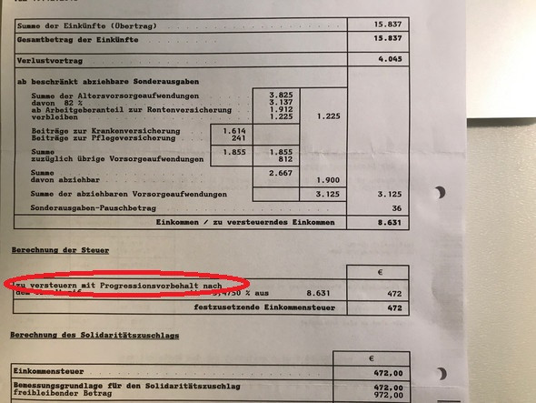 Finanzamt erhebt Steuern, obwohl Grundfreibetrag nicht überschritten ...