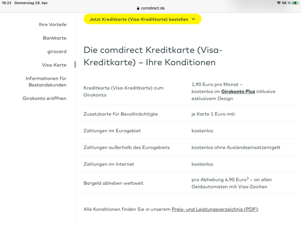 - (Bank, Kreditkarte, ec-Karte)