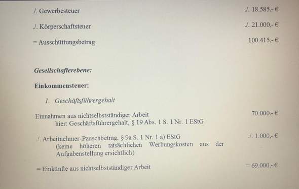 - (Steuern, Steuererklärung, Finanzamt)