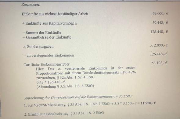 - (Steuern, Steuererklärung, Finanzamt)