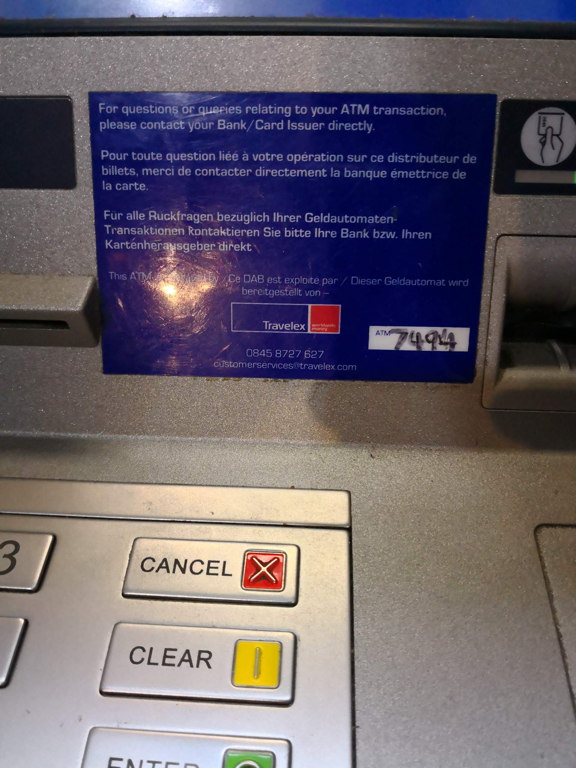 Geld im Ausland abgehoben und vom Konto abgebucht aber keines vom Automaten erhalten. Kann das Geld im Ausland abgehoben und vom Konto abgebucht aber keines vom Automaten erhalten. Kann das