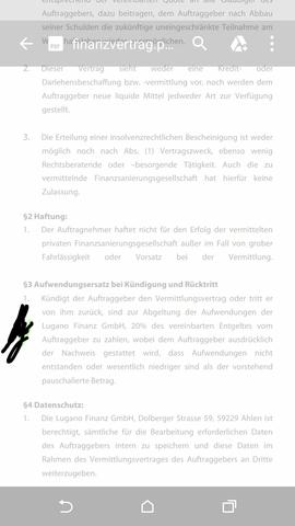 Versicherung wiederrufen