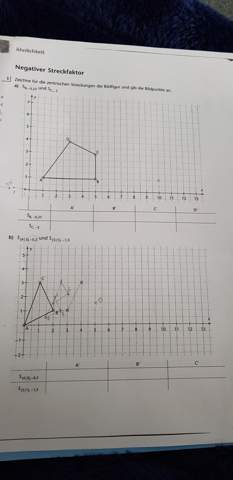 Negativer Streckfaktor?